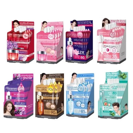ครีมซองโรจูคิส พอร์เลส เซรั่ม บรรจุ แพ็ค ชิ้นร้านค้าเครื่องสำอางค์ ขายเครื่องสำอาง สกินแคร์ ครีมกันแดด และเคาท์เตอร์แบรนด์ กว่า 2000 รายการ ของแท้ 100% เว็บเครื่องสำอาง ไอเท็มความงาม