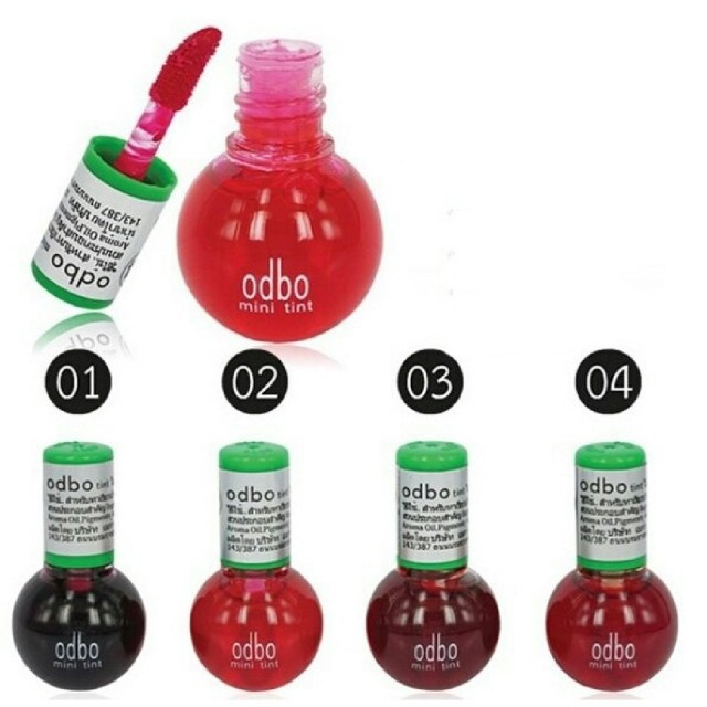 Odbo Mini Tint #OD518ร้านค้าเครื่องสำอางค์ ขายเครื่องสำอาง สกินแคร์ ครีมกันแดด และเคาท์เตอร์แบรนด์ กว่า 2000 รายการ ของแท้ 100% เว็บเครื่องสำอาง ไอเท็มความงาม