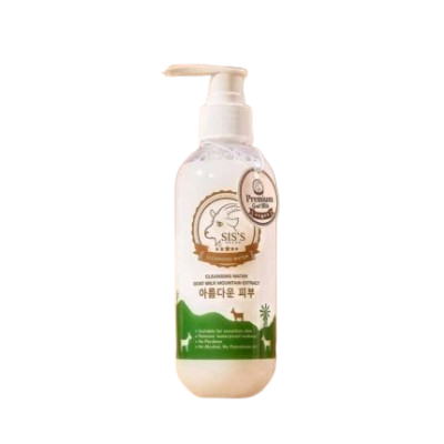 คลีนซิ่งนมแพะ SIS S Cleansing Water Goat Milk บรรจุ แพ็ค ชิ้นร้านค้าเครื่องสำอางค์ ขายเครื่องสำอาง สกินแคร์ ครีมกันแดด และเคาท์เตอร์แบรนด์ กว่า 2000 รายการ ของแท้ 100% เว็บเครื่องสำอาง ไอเท็มความงาม