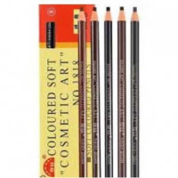 Coloured Soft Cosmetic Art Eyebrow Pencilบรรจุ แพ็ค ชิ้น