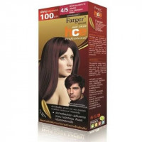 ฟาร์เกอร์ ครีมย้อมผม เบอร์ 4/5 สีน้ำตาลมะฮอกกานี (สีเชอรี่)