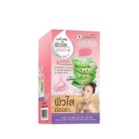 สมูทโตะ อโล กลูต้า ออร่า โกลว์ บอดี้ เซรั่ม กล่องละ 6 ซอง บรรจุ แพ็ค ชิ้น