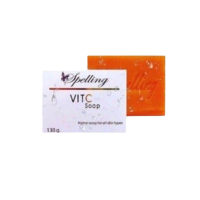 Vit C Soap by Spelling สบู่วิตามินซี สเปลลิ่ง บรรจุ แพ็ค ชิ้น