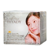 Hiyady White Gold-IPL Glutathione Day Cream SPF 60 PA+++ บรรจุ แพ็ค ชิ้น