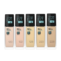 เมย์เบลลีน ฟิตมี ลิควิด ฟาวเดชั่น มี3 เฉดสีให้เลือก (กล่อง 6 ซอง)บรรจุ แพ็ค ชิ้น