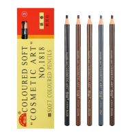Coloured Soft Cosmetic Art Eyebrow Pencilบรรจุ แพ็ค ชิ้น