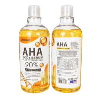 AHA serum whiteningเซรั่มทาตัว ผลัดเซลล์ผิว เผยผิวใหม่ผ่องขั้นสุด ขนาด500ml(ตัวดัง Tiktok )
