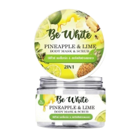 สครับ บีอีไวท์ สับปะรดมะนาว BE White scrub 300 g