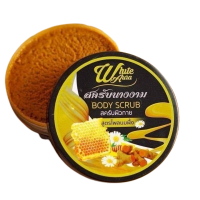 ไวท์ออร่า สครับนางงาม สูตรไพลนมผึ้ง