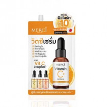 MERCI Vitamin C Extra Bright Serum เมอร์ซี่ วิตามินซี เอ็กซ์ตร้า ไบร์ท เซรั่ม เซรั่มวิตซี บรรจุ แพ็ค ชิ้นร้านค้าเครื่องสำอางค์ ขายเครื่องสำอาง สกินแคร์ ครีมกันแดด และเคาท์เตอร์แบรนด์ กว่า 2000 รายการ ของแท้ 100% เว็บเครื่องสำอาง ไอเท็มความงาม