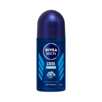 NIVEA Deo Men Cool Powder Roll On 50 ml.ร้านค้าเครื่องสำอางค์ ขายเครื่องสำอาง สกินแคร์ ครีมกันแดด และเคาท์เตอร์แบรนด์ กว่า 2000 รายการ ของแท้ 100% เว็บเครื่องสำอาง ไอเท็มความงาม