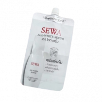 SEWA เซวา เอจไวท์ เซรั่ม แบบซอง 8 มล. บรรจุ แพ็ค ชิ้นร้านค้าเครื่องสำอางค์ ขายเครื่องสำอาง สกินแคร์ ครีมกันแดด และเคาท์เตอร์แบรนด์ กว่า 2000 รายการ ของแท้ 100% เว็บเครื่องสำอาง ไอเท็มความงาม