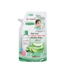 Smooto Aloe Vera Ultra Gentle Micellar Water ปราศจากแอลกอฮอล์ 0% บรรจุ แพ็ค ชิ้นร้านค้าเครื่องสำอางค์ ขายเครื่องสำอาง สกินแคร์ ครีมกันแดด และเคาท์เตอร์แบรนด์ กว่า 2000 รายการ ของแท้ 100% เว็บเครื่องสำอาง ไอเท็มความงาม