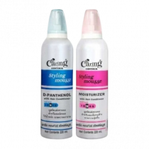 Caring Styling Mousse แคริ่งสไตลิ่งมูส 220มล. มี 2สูตรร้านค้าเครื่องสำอางค์ ขายเครื่องสำอาง สกินแคร์ ครีมกันแดด และเคาท์เตอร์แบรนด์ กว่า 2000 รายการ ของแท้ 100% เว็บเครื่องสำอาง ไอเท็มความงาม