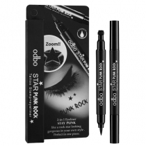 Odbo โอดีบีโอ สตาร์ พังค์ ร็อค แท็ททู แสตมป์ + อายไลเนอร์ OD333 อายไลเนอร์ 2 อิน 1บรรจุ แพ็ค ชิ้น, ร้านค้าเครื่องสำอางค์, ขายเครื่องสำอาง, สกินแคร์, ครีมกันแดด, ยาย้อมผม, เว็บเครื่องสำอาง