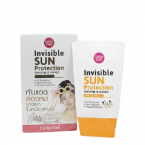 เคที่ดอลล์ อินวิซิเบิล ซัน โพรเทคชั่น SPF 33PA+++ ซอง 5g, ร้านค้าเครื่องสำอางค์, ขายเครื่องสำอาง, สกินแคร์, ครีมกันแดด, ยาย้อมผม, เว็บเครื่องสำอาง