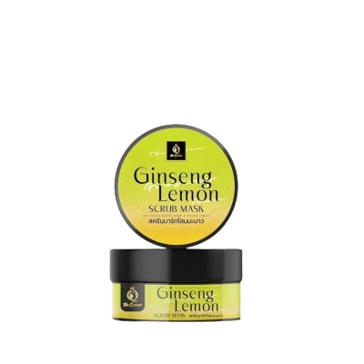 The Queen Ginseng Lemon Scrub Mask, ร้านค้าเครื่องสำอางค์, ขายเครื่องสำอาง, สกินแคร์, ครีมกันแดด, ยาย้อมผม, เว็บเครื่องสำอาง