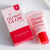 GLOSSY GLOSSY GLOW CC CREAM 2 IN 1, ร้านค้าเครื่องสำอางค์, ขายเครื่องสำอาง, สกินแคร์, ครีมกันแดด, ยาย้อมผม, เว็บเครื่องสำอาง