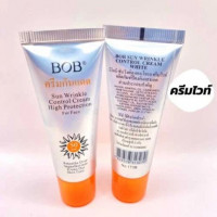 แพ็คเก็จใหม่ ครีมกันแดด BOB SPF 50 PA+++ มี 2 สูตรให้เลือก, ร้านค้าเครื่องสำอางค์, ขายเครื่องสำอาง, สกินแคร์, ครีมกันแดด, ยาย้อมผม, เว็บเครื่องสำอาง