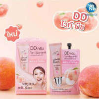 Nami Make Up Pro White Peach DD Cream 7 ml., ร้านค้าเครื่องสำอางค์, ขายเครื่องสำอาง, สกินแคร์, ครีมกันแดด, ยาย้อมผม, เว็บเครื่องสำอาง