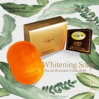 Madame whitening soap มาดามออแกนิก สบู่ไวท์เทนนิ่งร้านค้าเครื่องสำอางค์ ขายเครื่องสำอาง สกินแคร์ ครีมกันแดด และเคาท์เตอร์แบรนด์ กว่า 2000 รายการ ของแท้ 100% เว็บเครื่องสำอาง ไอเท็มความงาม