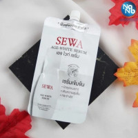 SEWA เซวา เอจไวท์ เซรั่ม แบบซอง 8 มล. บรรจุ แพ็ค ชิ้นร้านค้าเครื่องสำอางค์ ขายเครื่องสำอาง สกินแคร์ ครีมกันแดด และเคาท์เตอร์แบรนด์ กว่า 2000 รายการ ของแท้ 100% เว็บเครื่องสำอาง ไอเท็มความงาม