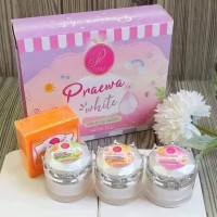 เซตครีมแพรวาไวท์ Praewa White ชุดขนาด 12 กรัม บรรจุ แพ็ค ชิ้นร้านค้าเครื่องสำอางค์ ขายเครื่องสำอาง สกินแคร์ ครีมกันแดด และเคาท์เตอร์แบรนด์ กว่า 2000 รายการ ของแท้ 100% เว็บเครื่องสำอาง ไอเท็มความงาม