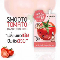 Smooto Tomato Collagen White Serum บรรจุ แพ็ค ชิ้นร้านค้าเครื่องสำอางค์ ขายเครื่องสำอาง สกินแคร์ ครีมกันแดด และเคาท์เตอร์แบรนด์ กว่า 2000 รายการ ของแท้ 100% เว็บเครื่องสำอาง ไอเท็มความงาม