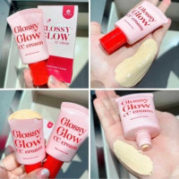 GLOSSY GLOSSY GLOW CC CREAM 2 IN 1, ร้านค้าเครื่องสำอางค์, ขายเครื่องสำอาง, สกินแคร์, ครีมกันแดด, ยาย้อมผม, เว็บเครื่องสำอาง