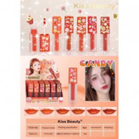 Kiss Beauty Candy ลิปกลอสแคนดี้ 6 สี 6 แท่งบรรจุ แพ็ค ชิ้นร้านค้าเครื่องสำอางค์ ขายเครื่องสำอาง สกินแคร์ ครีมกันแดด และเคาท์เตอร์แบรนด์ กว่า 2000 รายการ ของแท้ 100% เว็บเครื่องสำอาง ไอเท็มความงาม