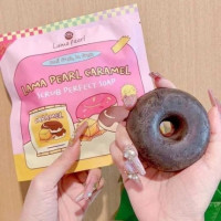 สบู่ สครับโดนัท ระเบิดขี้ไคล ลามาเพิร์ล 80g., ร้านค้าเครื่องสำอางค์, ขายเครื่องสำอาง, สกินแคร์, ครีมกันแดด, ยาย้อมผม, เว็บเครื่องสำอาง