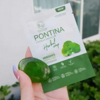 สบู่ใบบัวบก พรทิน่า Pontina 27 กรัม สูตรลดสิว ให้หน้ากระจ่างใสร้านค้าเครื่องสำอางค์ ขายเครื่องสำอาง สกินแคร์ ครีมกันแดด และเคาท์เตอร์แบรนด์ กว่า 2000 รายการ ของแท้ 100% เว็บเครื่องสำอาง ไอเท็มความงาม