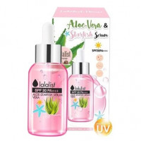 Lalalist SPF20 PA+++ ALOE-VERA & STARFISH SERUM เซรั่มว่านปลาดาวสีชมพู สูตรกันแดด, ร้านค้าเครื่องสำอางค์, ขายเครื่องสำอาง, สกินแคร์, ครีมกันแดด, ยาย้อมผม, เว็บเครื่องสำอาง