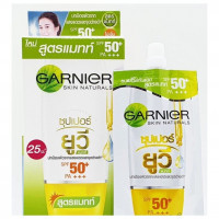 การ์นิเย่ สกิน แนทเชอรัลล์ ไลท์ คอมพลีท ซุปเปอร์ ยูวี สปอต-พรูฟ ซันสกีน SPF50 PA++++ (กล่อง 6 ซอง), ร้านค้าเครื่องสำอางค์, ขายเครื่องสำอาง, สกินแคร์, ครีมกันแดด, ยาย้อมผม, เว็บเครื่องสำอาง