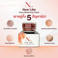 New Like Extra Whitening Cream ครีมนิวไลท์ เอ็กซ์ตร้า ไวท์เทนนิ่ง ครีม 18g. บรรจุ แพ็ค ชิ้นร้านค้าเครื่องสำอางค์ ขายเครื่องสำอาง สกินแคร์ ครีมกันแดด และเคาท์เตอร์แบรนด์ กว่า 2000 รายการ ของแท้ 100% เว็บเครื่องสำอาง ไอเท็มความงาม