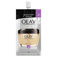 Olay Total Effects 7in1 Night Cream แบบกล่อง 6 ซอง x 7 ก. บรรจุ แพ็ค ชิ้นร้านค้าเครื่องสำอางค์ ขายเครื่องสำอาง สกินแคร์ ครีมกันแดด และเคาท์เตอร์แบรนด์ กว่า 2000 รายการ ของแท้ 100% เว็บเครื่องสำอาง ไอเท็มความงาม