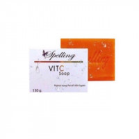 Vit C Soap by Spelling สบู่วิตามินซี สเปลลิ่ง บรรจุ แพ็ค ชิ้นร้านค้าเครื่องสำอางค์ ขายเครื่องสำอาง สกินแคร์ ครีมกันแดด และเคาท์เตอร์แบรนด์ กว่า 2000 รายการ ของแท้ 100% เว็บเครื่องสำอาง ไอเท็มความงาม