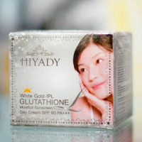 Hiyady White Gold-IPL Glutathione Day Cream SPF 60 PA+++ บรรจุ แพ็ค ชิ้นร้านค้าเครื่องสำอางค์ ขายเครื่องสำอาง สกินแคร์ ครีมกันแดด และเคาท์เตอร์แบรนด์ กว่า 2000 รายการ ของแท้ 100% เว็บเครื่องสำอาง ไอเท็มความงาม