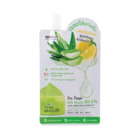 NAMI I m Fresh Aloe-Lemon Brightening Gel (6ซอง/กล่อง) บรรจุ แพ็ค ชิ้นร้านค้าเครื่องสำอางค์ ขายเครื่องสำอาง สกินแคร์ ครีมกันแดด และเคาท์เตอร์แบรนด์ กว่า 2000 รายการ ของแท้ 100% เว็บเครื่องสำอาง ไอเท็มความงาม