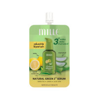 เซรั่มหน้าใส ไร้จุด่างดำ Mille Natural Green 3+ Serum 6 g. บรรจุ แพ็ค ชิ้น