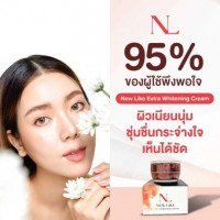 New Like Extra Whitening Cream ครีมนิวไลท์ เอ็กซ์ตร้า ไวท์เทนนิ่ง ครีม 18g. บรรจุ แพ็ค ชิ้นร้านค้าเครื่องสำอางค์ ขายเครื่องสำอาง สกินแคร์ ครีมกันแดด และเคาท์เตอร์แบรนด์ กว่า 2000 รายการ ของแท้ 100% เว็บเครื่องสำอาง ไอเท็มความงาม