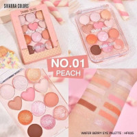 HF635 อายแชโดว์ SIVANNA COLORS WAFER BERRY EYE PALETTE พาเลท 12 เฉดสี เนื้อสีแมทท์และชิมเมอร์บรรจุ แพ็ค ชิ้นร้านค้าเครื่องสำอางค์ ขายเครื่องสำอาง สกินแคร์ ครีมกันแดด และเคาท์เตอร์แบรนด์ กว่า 2000 รายการ ของแท้ 100% เว็บเครื่องสำอาง ไอเท็มความงาม