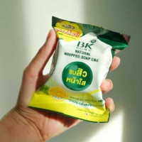  (BTBC145) BK Acne Natural Whipped Soap CE 60gสูตรใหม่ปังกว่าเดิม สารสกัดอัดแน่นจัดเต็มกว่าเดิม สะอาดล้ำลึก ไม่ทำร้ายผิว คงความชุ่มชื่นให้กับผิว หน้าใสตั้งแต่ครั้งแรกที่ใช้ ช่วยลดการระคายเคือง ใช้แล้วโครตดี
