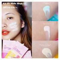KA UV White Magic CC เค.เอ. ยูวี ไวท์ เมจิก ซีซี SPF30 PA++, ร้านค้าเครื่องสำอางค์, ขายเครื่องสำอาง, สกินแคร์, ครีมกันแดด, ยาย้อมผม, เว็บเครื่องสำอาง