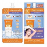Smooto Hya C Bright Up Sunscreen สมูทโตะ กันแดดสูตรเย็น SPF50PA+++, ร้านค้าเครื่องสำอางค์, ขายเครื่องสำอาง, สกินแคร์, ครีมกันแดด, ยาย้อมผม, เว็บเครื่องสำอาง