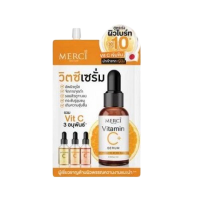 MERCI Vitamin C Extra Bright Serum เมอร์ซี่ วิตามินซี เอ็กซ์ตร้า ไบร์ท เซรั่ม เซรั่มวิตซี บรรจุ แพ็ค ชิ้นร้านค้าเครื่องสำอางค์ ขายเครื่องสำอาง สกินแคร์ ครีมกันแดด และเคาท์เตอร์แบรนด์ กว่า 2000 รายการ ของแท้ 100% เว็บเครื่องสำอาง ไอเท็มความงาม