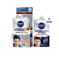 Nivea men extra white 10x effect SPF 50 บรรจุ แพ็ค ชิ้น