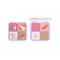 Kiss beauty Blusher & Highlight & Bronzer บลัชออน + ไฮไลท์บรรจุ แพ็ค ชิ้น