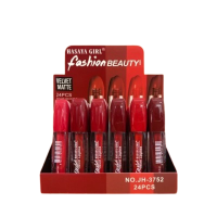 ฮาซาย่า เกิร์ล สมูท เวลเลท แมท ลิป กลอส No.JH-3752บรรจุ แพ็ค ชิ้น