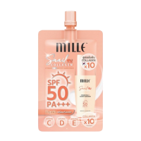 MILLE กันแดดวิตามิน SNAIL COLLAGEN VITAMIN PLUS WATERY SUNSCREEN SPF50 PA+++ 6G.